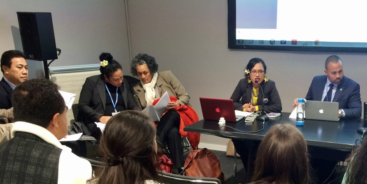 Behind the Scenes: The Strong Voice of Pacific Women in Climate ...